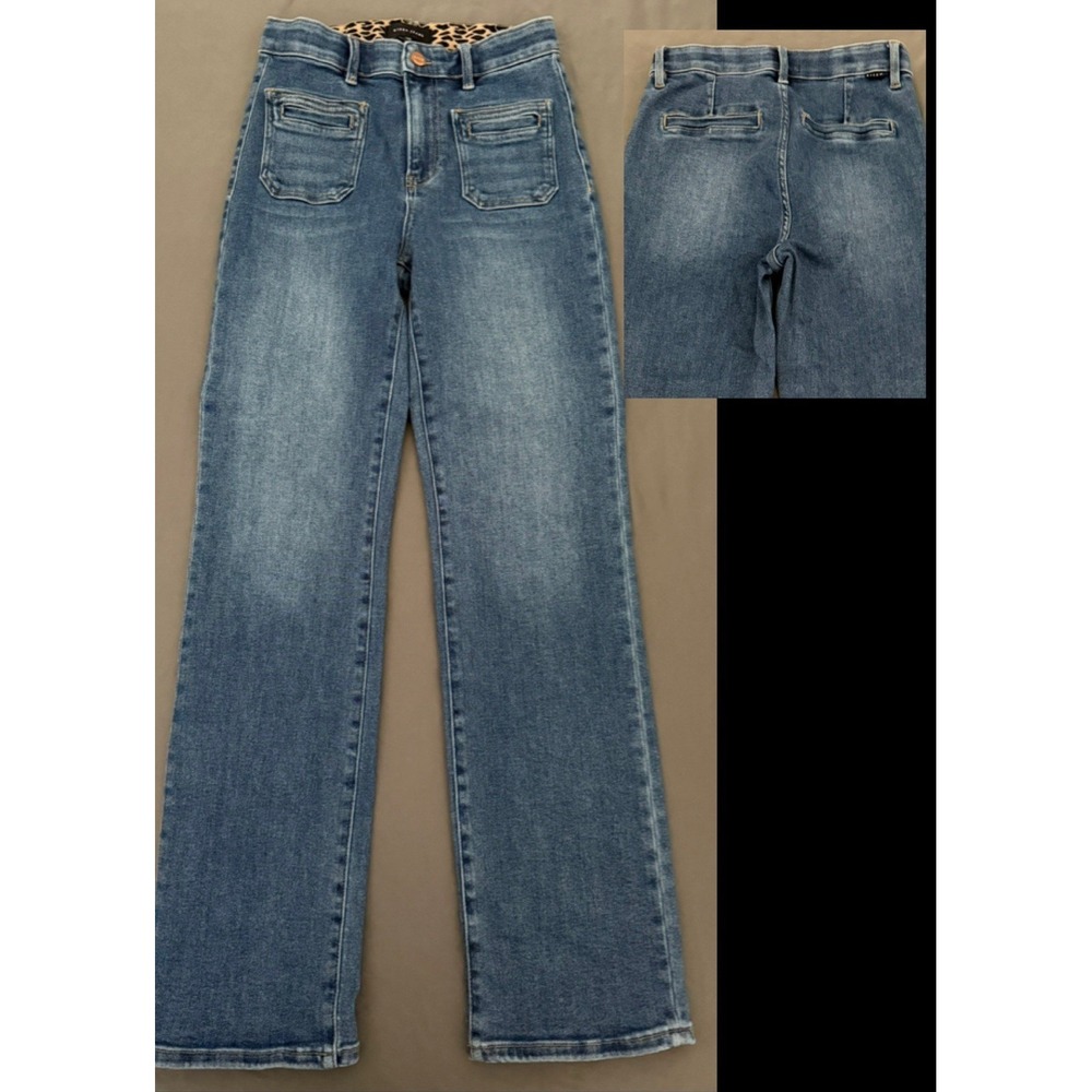 High-Rise Risen Jeans - Blue